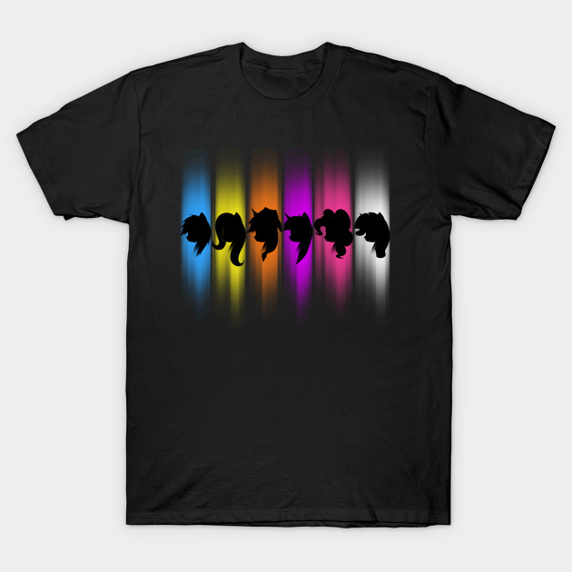 Mane Six Silhouette